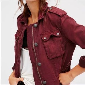 Free People utility jacket